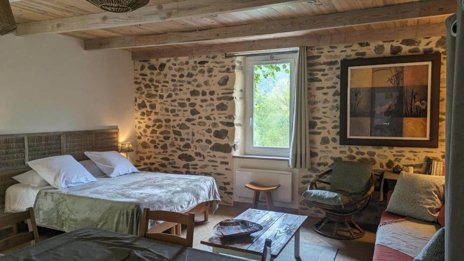 Les Jardins De Lumiere Bed & Breakfast Brusque Exterior foto